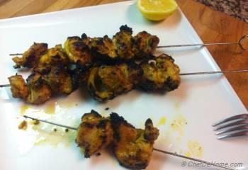 Step for Recipe - Chicken Shish Kabab